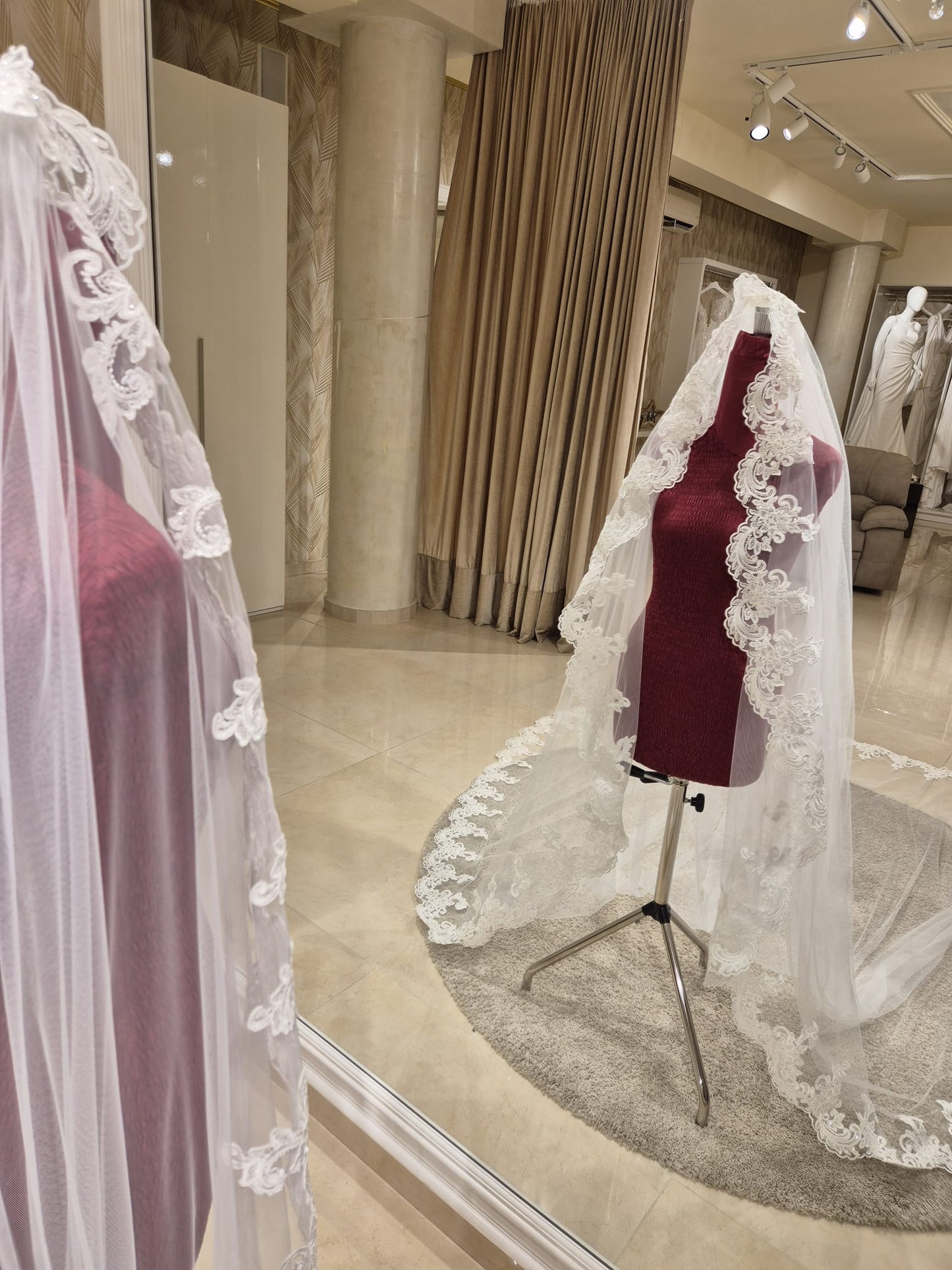 Tessuto Pizzo Pizzo Con Occhielli SEWDIYTR - Cotone Ricamato Vintage 14cm X 2,7m Sewdiytr Cucito - Foto 3